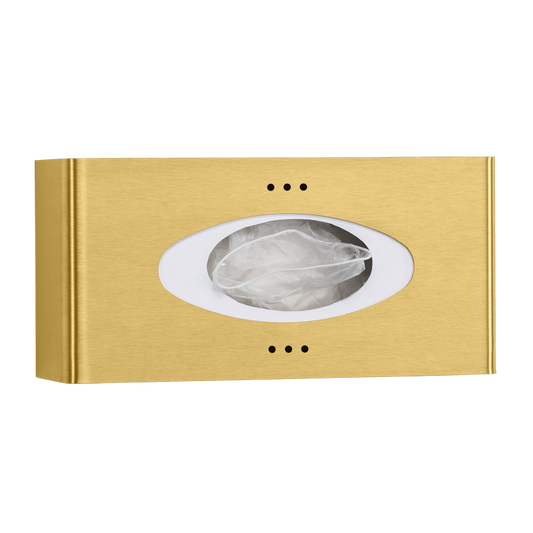 One Brass Hygiene Gloves Dispenser, ME-196