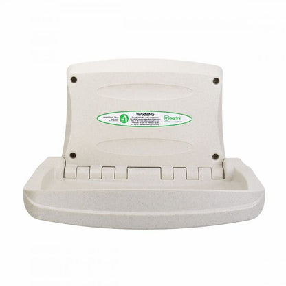 Horizontal Wall Mounted Baby Changing Unit Oatmeal