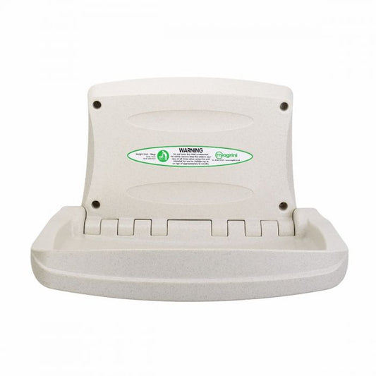 Horizontal Wall Mounted Baby Changing Unit Oatmeal