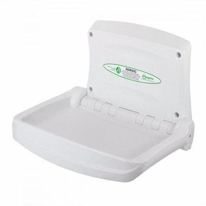 Horizontal Wall Mounted Baby Changing Unit White Fleck Magrini 