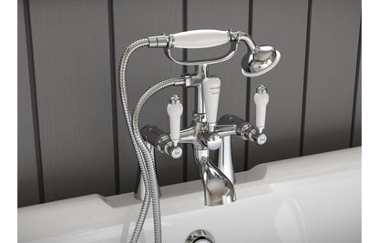 Mona Basin Pillar Taps - Chrome