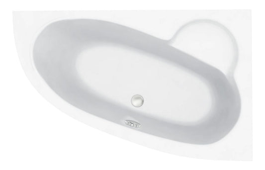 Lennox SUPERCAST 1500x950x600mm 0TH Offset Corner Bath w/Legs (RH)