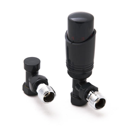 Modal TRV Angled Radiator Valves, Reina