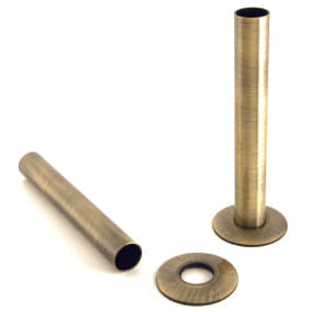 130mm Radiator Sleeving Kit Antique Brass