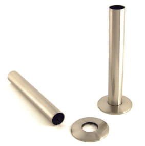 130mm Radiator Sleeving Kit Brushed Nickel