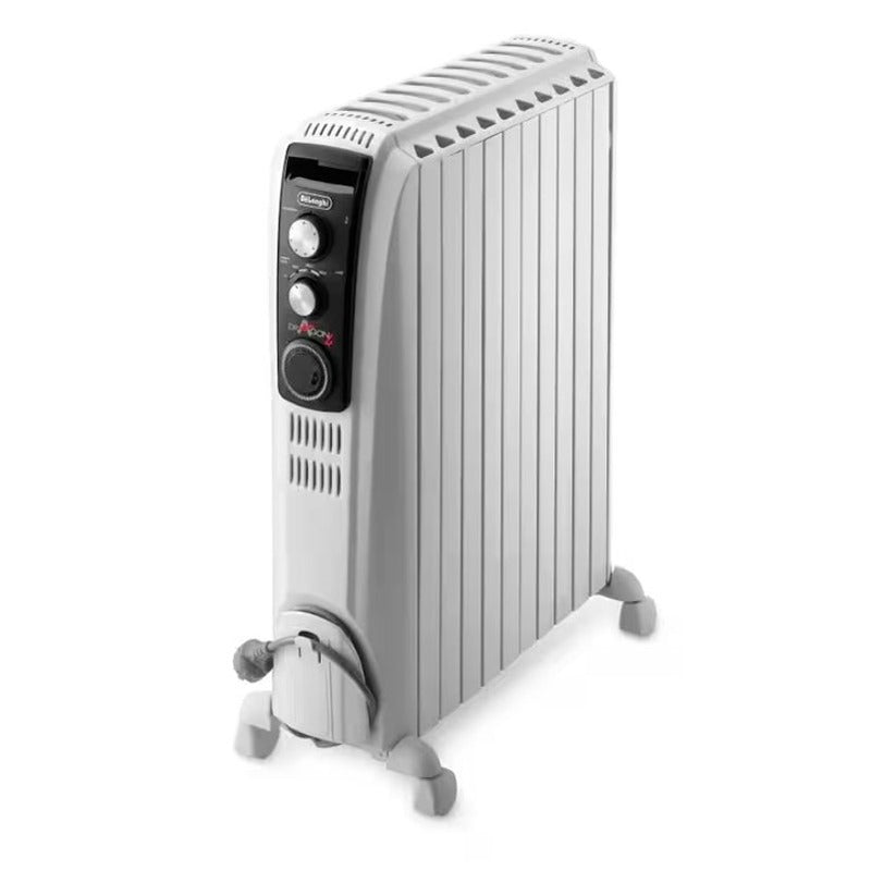 De’Longhi Dragon 4 Oil Filled Radiator 2.5KW with Mechanical Timer
TRD41025T