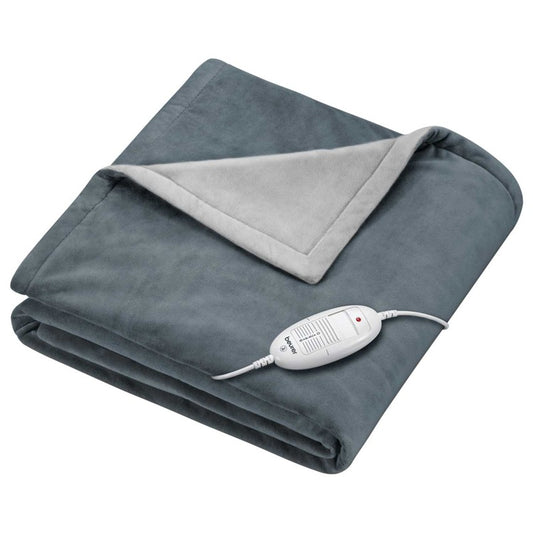 Beurer Cosy Heated Throw Classic Grey​