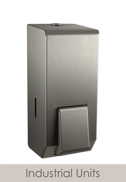 Synergise Industrial Non Solvent Beaded Soap Dispenser 900ml Brushed Satin