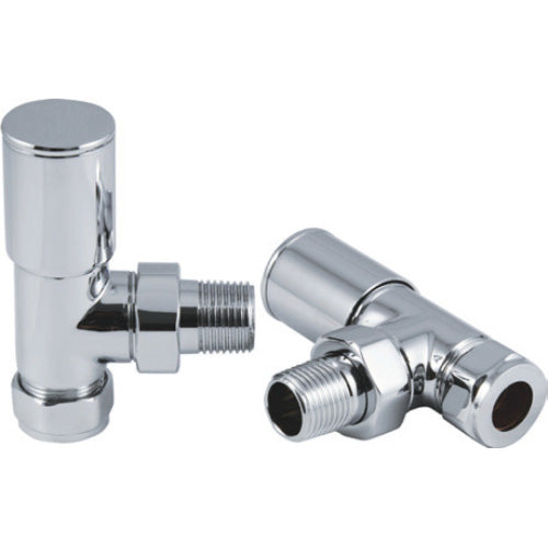 Portland Angled Manual Radiator Valve