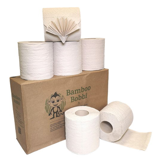 Bamboo Bobbi 3 Ply Toilet Roll