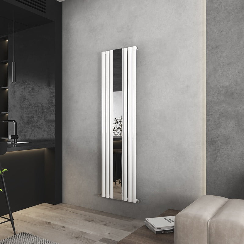 Florence Designer Mirror Radiator
White
Angled
