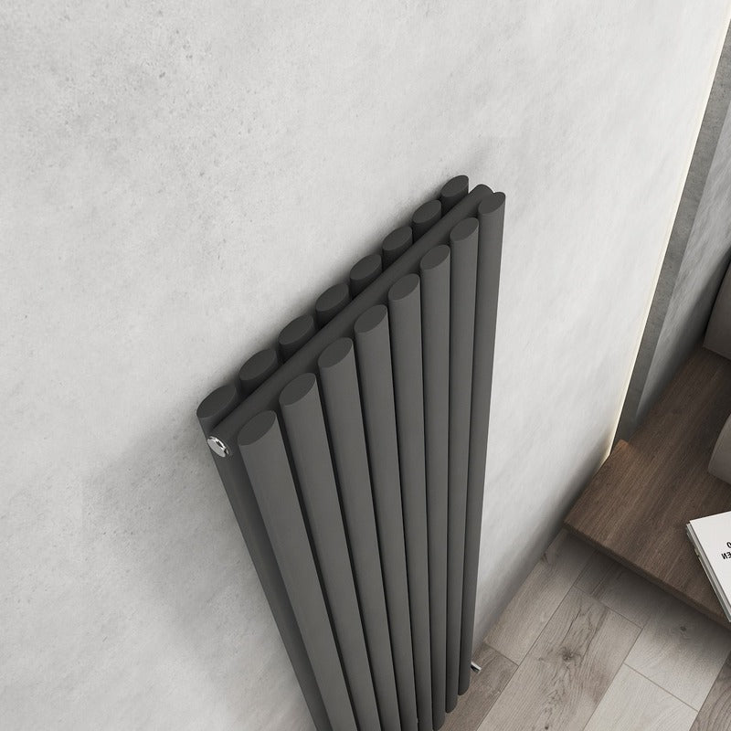 Nirvana Designer Vertical Double Radiator
Anthracite
Closeup 