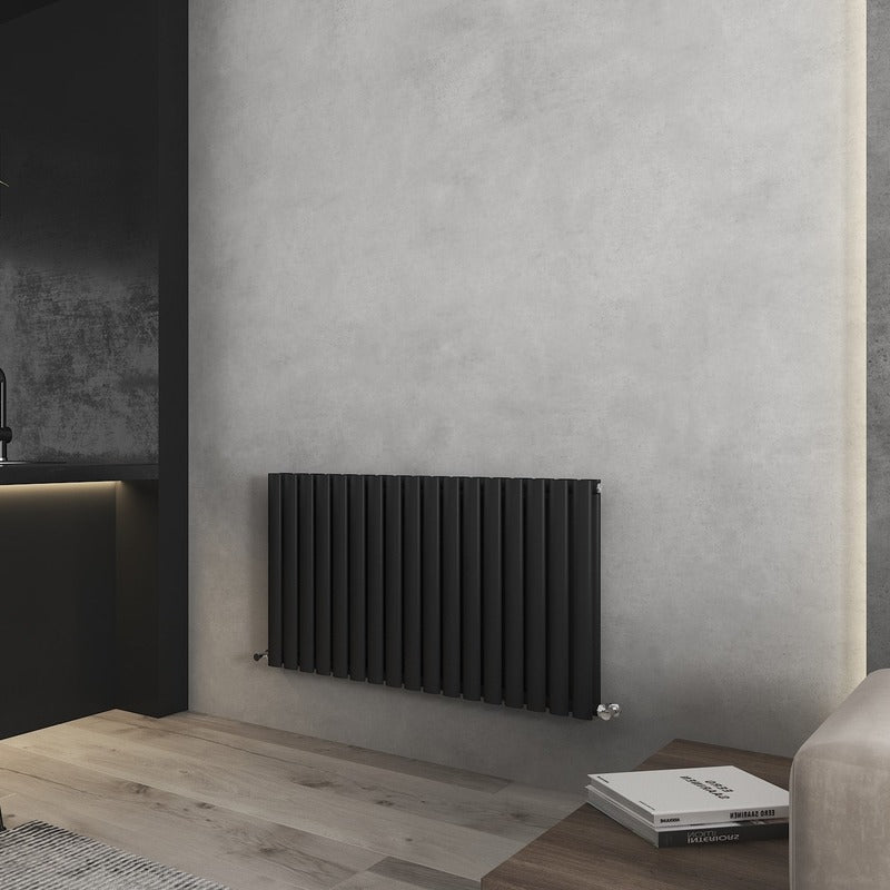 Nirvana Designer Vertical Double Radiator
Black 