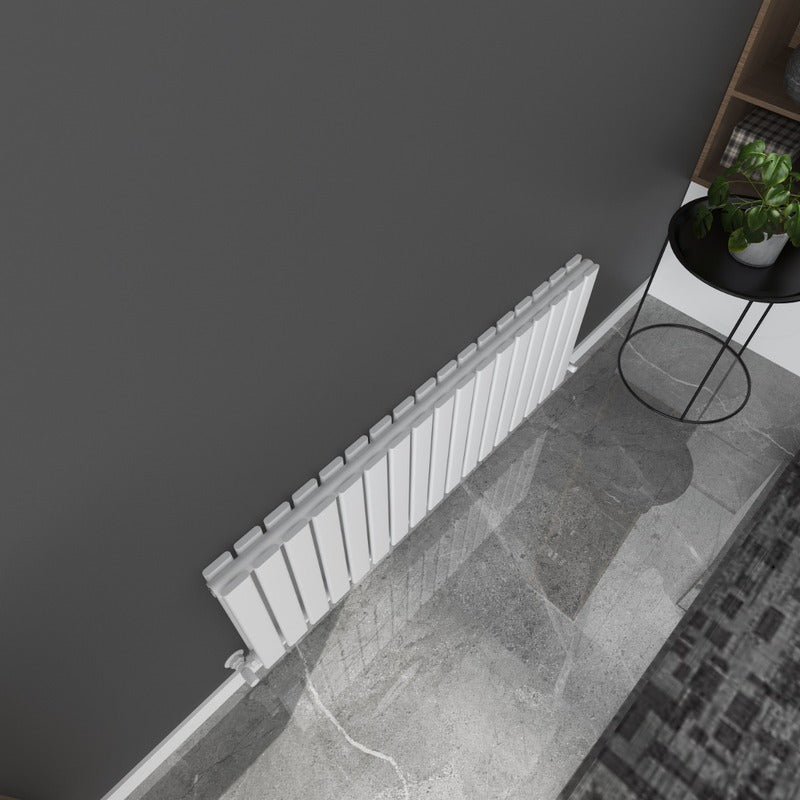 Milan Designer Shorter Height Horizontal Radiator
White
Birdseye