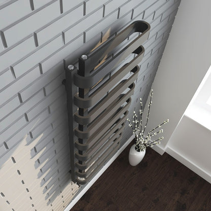 Luxe Towel Radiator
Anthracite 
Birdseye View