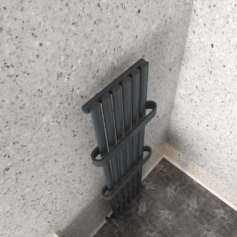 Nirvana Towel Rail 
Anthracite
Birdseye View 