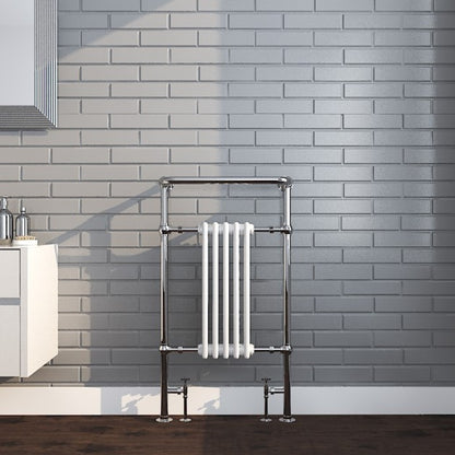 Oxford Designer Towel Radiator Chrome Frame