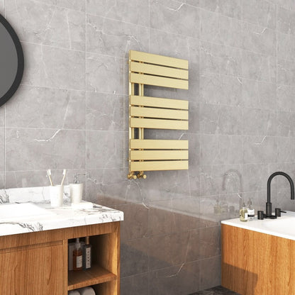Paris Towel Radiator – Brushed Brass
824mm
Angled