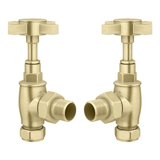 Cheshire Valve Taps - Angled
Brushed Brass