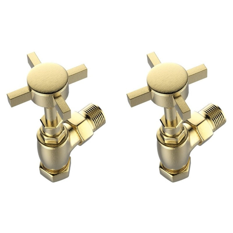 Cheshire Valve Taps - Angled
Brushed Brass
Top
