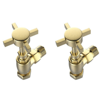 Cheshire Valve Taps - Angled
Brushed Brass
Top