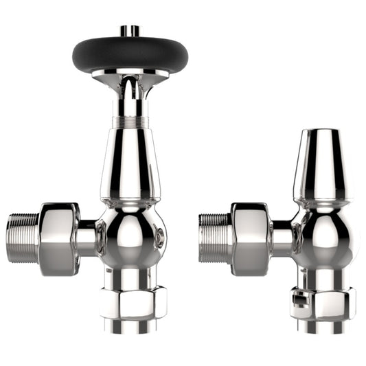 Vintage Thermostatic Angled Valve
Chrome