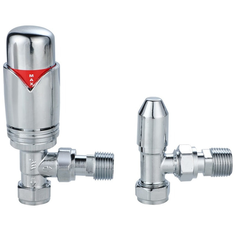 Thermostatic Angled Valve