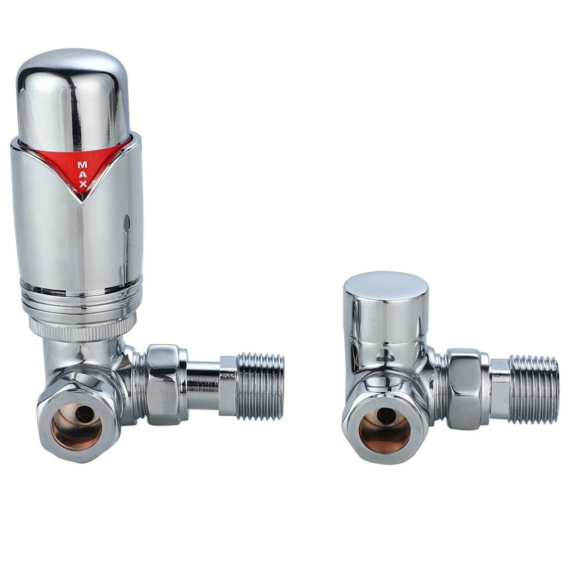 Thermostatic Corner Valve 
Chrome 