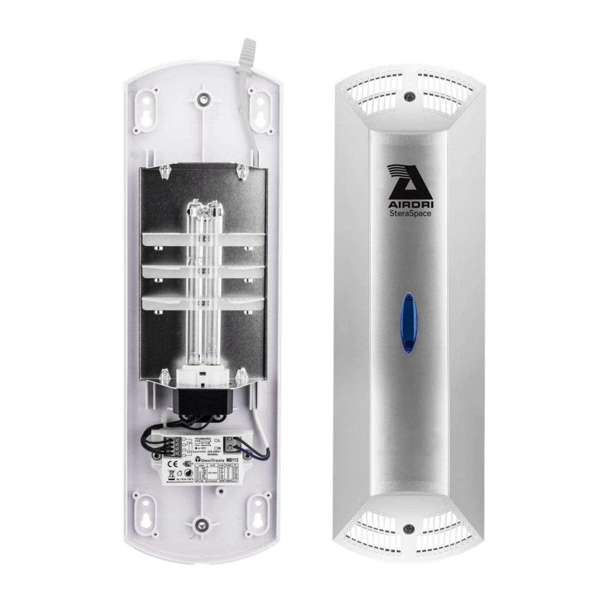 Airdri SteraSpace Washroom Air Sanitiser 10m² Chrome