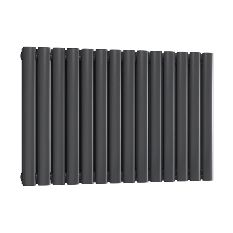 Reina Neval Horizontal Single Radiator Anthracite 600mm x 817mm
