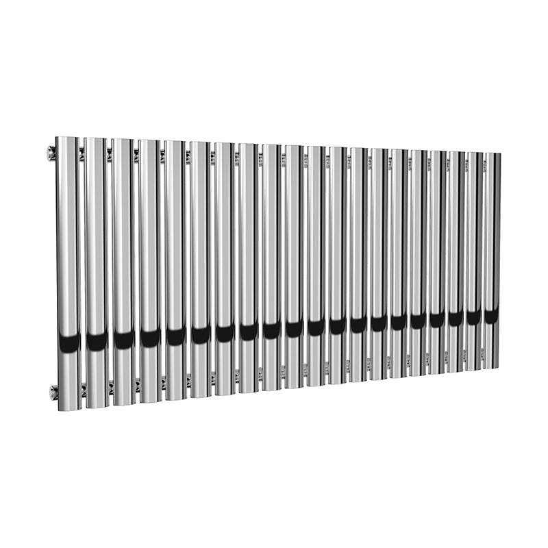 Reina Neval Horizontal Single Radiator Polished Chrome 600mm x 1171mm
