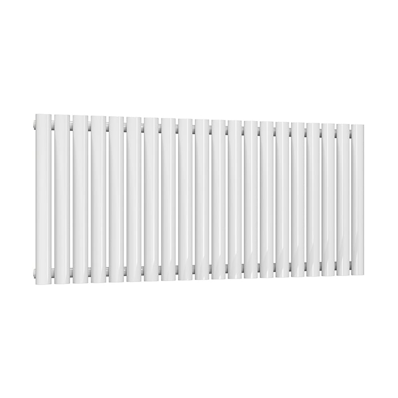Reina Neval Horizontal Single Radiator White 600mm x 1171mm
