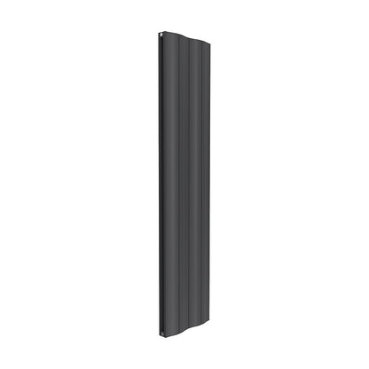 Reina Wave Vertical Double Panel Radiator Anthracite 1800mm x 412mm
