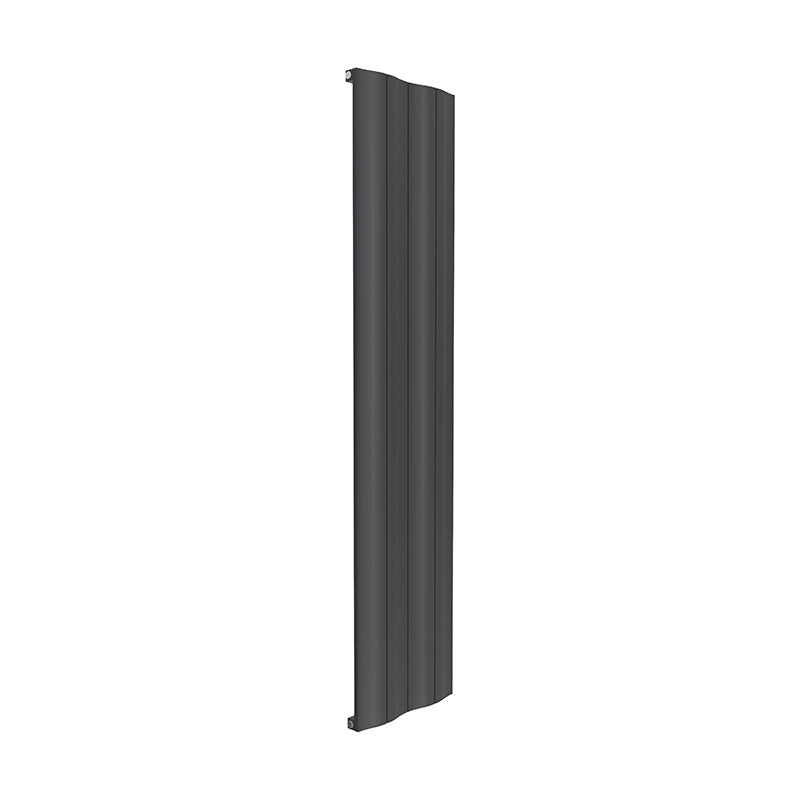 Reina Wave Vertical Single Panel Radiator Anthracite 412mm x 1800mm
