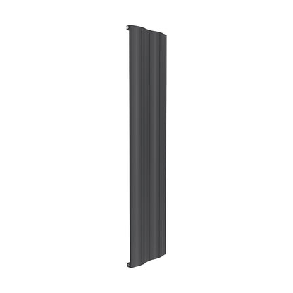 Reina Wave Vertical Single Panel Radiator Anthracite 412mm x 1800mm
