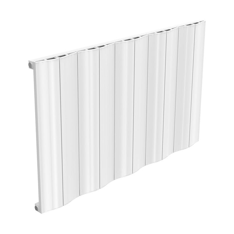 Reina Wave Horizontal Single Panel Radiator White 600mm x 1036mm
