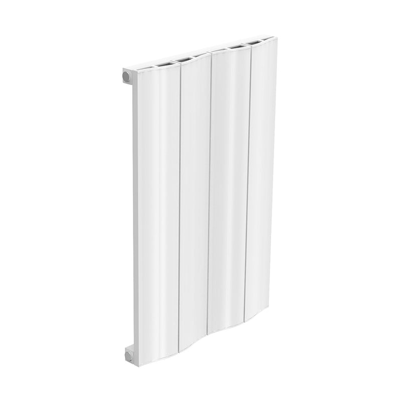 Reina Wave Horizontal Single Panel Radiator White 600mm x 412mm
