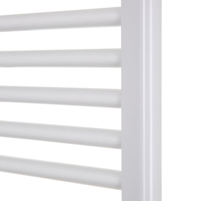 Delonghi White Richmond Electric Towel Radiator Straight
