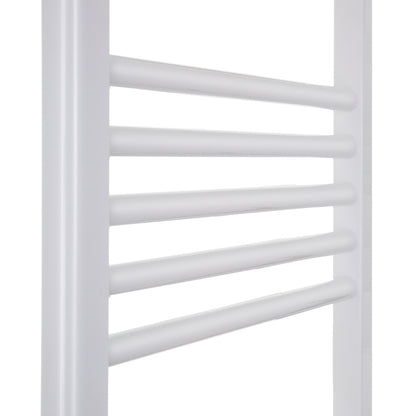 Delonghi White Richmond Electric Towel Radiator Straight