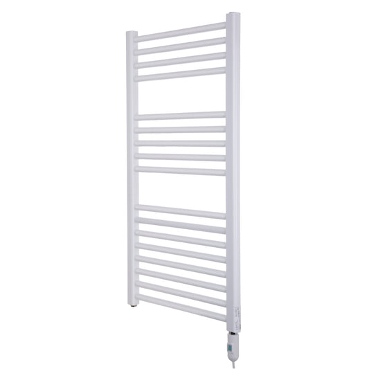 Delonghi White Richmond Electric Towel Radiator Straight