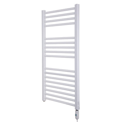 Delonghi White Richmond Electric Towel Radiator Straight 691 x 500 Standard