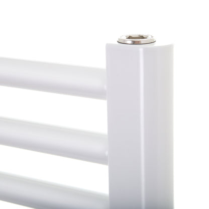 Delonghi White Richmond Electric Towel Radiator Straight