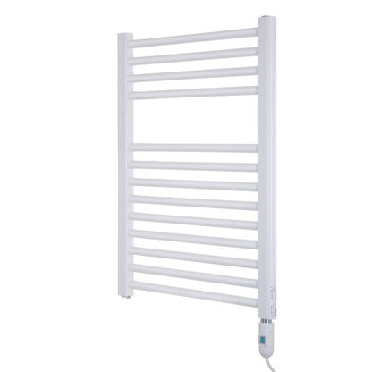 Delonghi White Richmond Electric Towel Radiator Straight 691 x 500 Standard