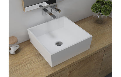 Seren 426mm Square Resin Basin