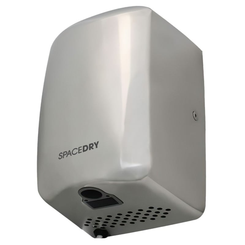 Space Dry Eco Plus Hand Dryer Brushed Satin

