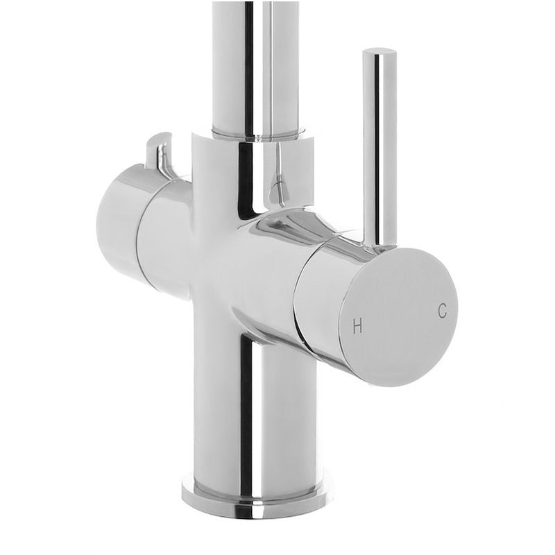 Space Flow Instant Boiling Water Lever Tap
Chrome 
Hot & Cold Mixer
