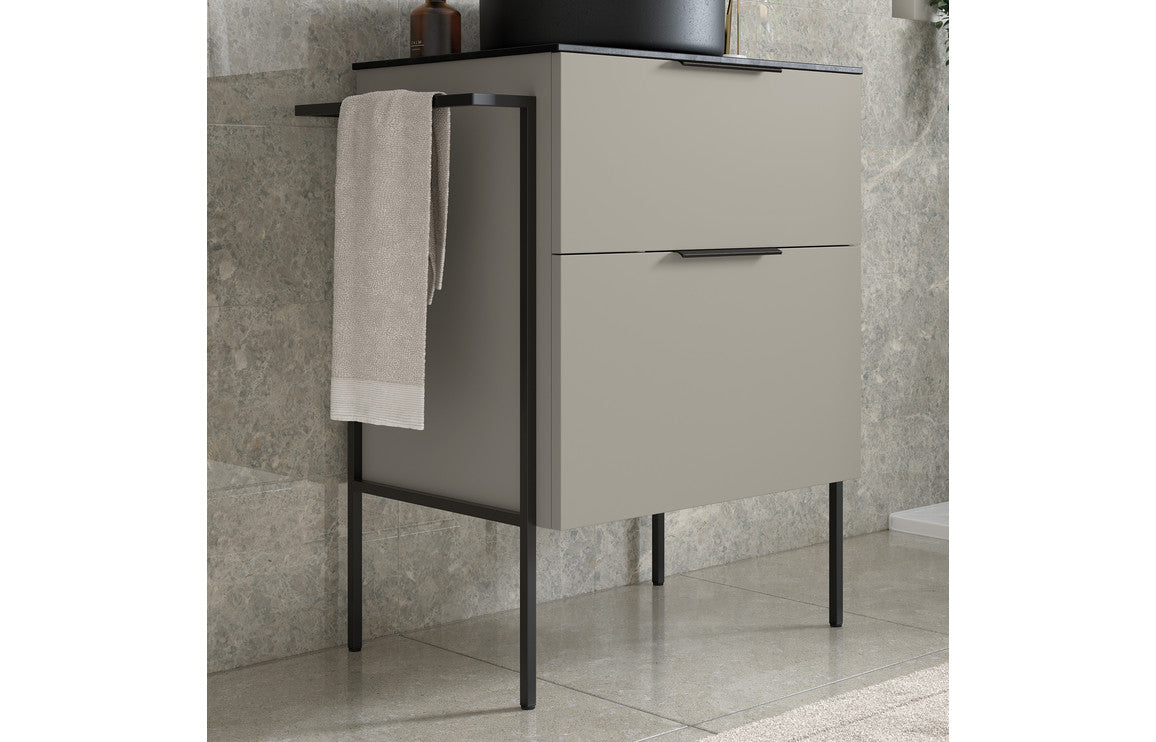 Stella 500mm WC Unit - Matt Latte