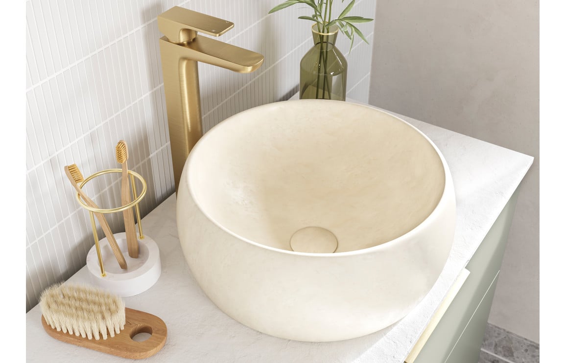 Stella 500mm WC Unit - Matt Olive Green