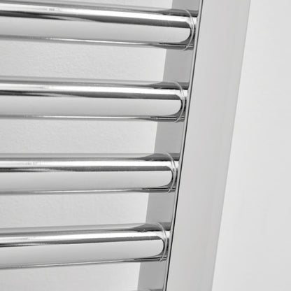 Strive Designer Towel Radiator 
Chrome 
Close up 