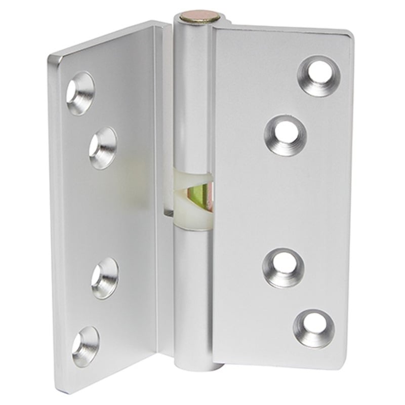 Aluminium Cranked Rise and Fall Hinge
